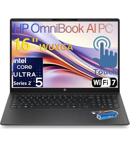 Amazon.com: HP 2026 17.3” AI Laptop, Intel Core Ultra 5 225U, 16GB